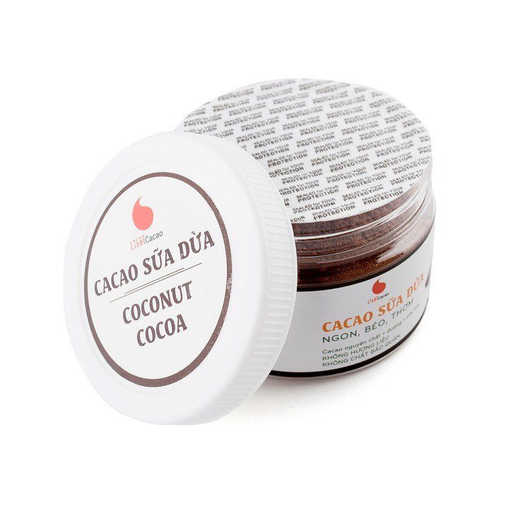 Cacao sữa dừa 3in1 thơm ngon , dạng hũ dễ bảo quản Light Cacao - 230g