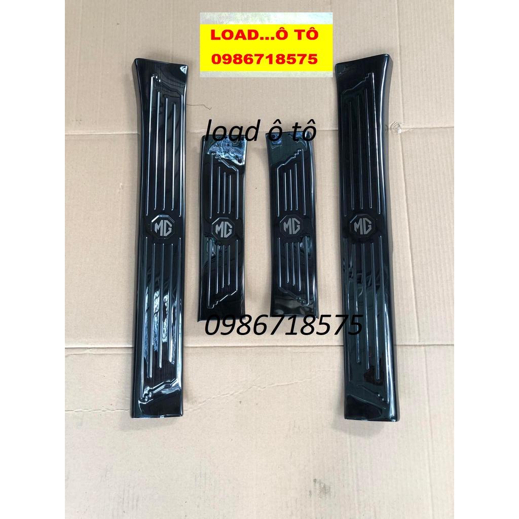 Ốp Bậc Cửa, Nẹp Bước Chân Xe MG ZS 2022-2020 Mẫu Titan Cao Cấp