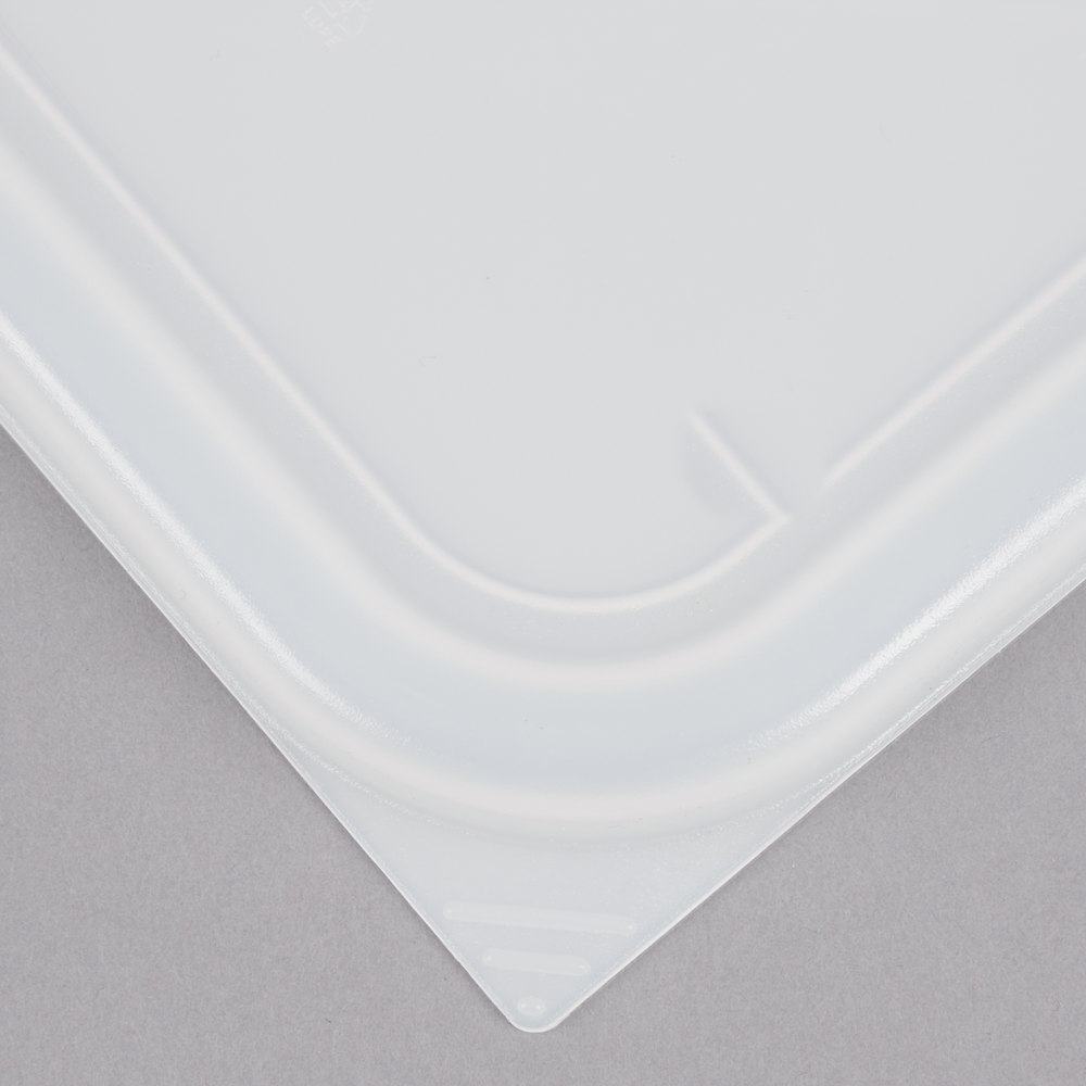 Hộp nhựa đựng đồ cao cấp Rubbermaid có nắp đậy cao cấp chịu được nhiệt độ cao có nhiều size | SAOVIETCO | FG630600CLR