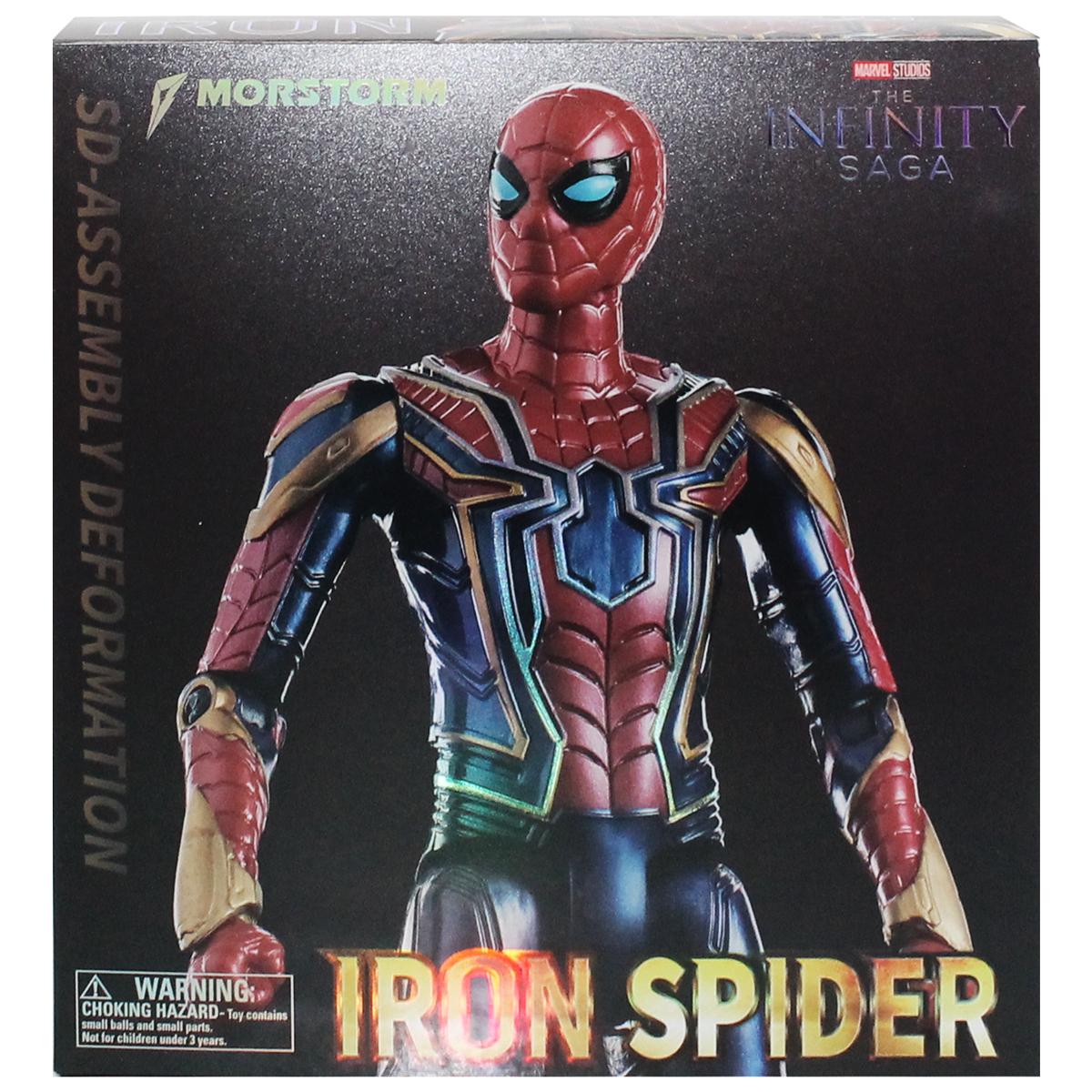 Đồ Chơi Mô Hình Marvel Biến Hình Iron Spider - Morstorm ZC8821