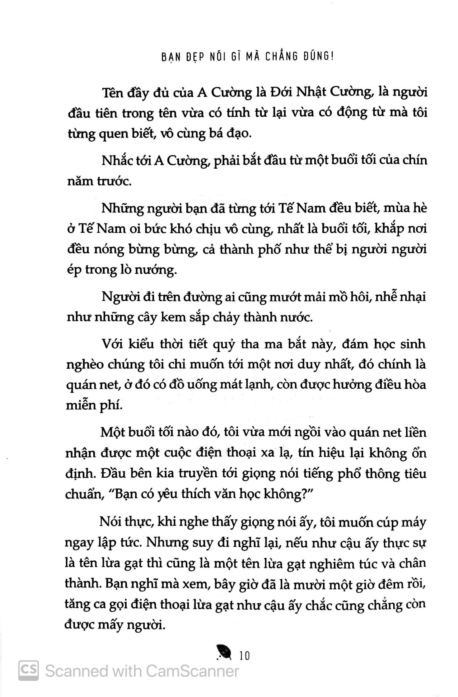 Bạn Đẹp Nói Gì Mà Chẳng Đúng