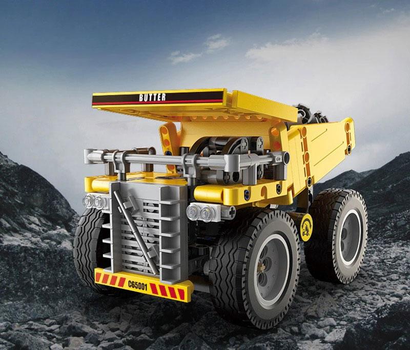 Đồ Chơi Lắp Ráp Xe Tải Địa Hình Heavy Duty Truck - CaDA C65001W