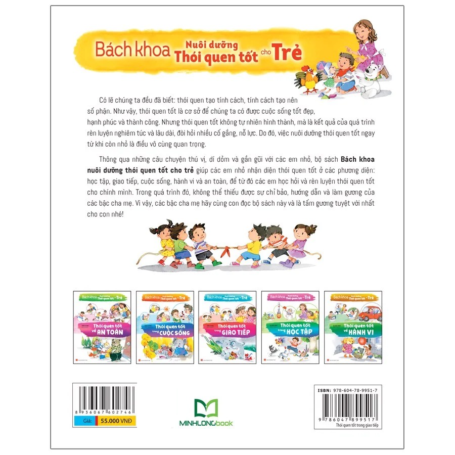 Bách Khoa Nuôi Dưỡng Thói Quen Tốt Cho Trẻ - Thói Quen Tốt Trong Giao Tiếp - Bản Quyền