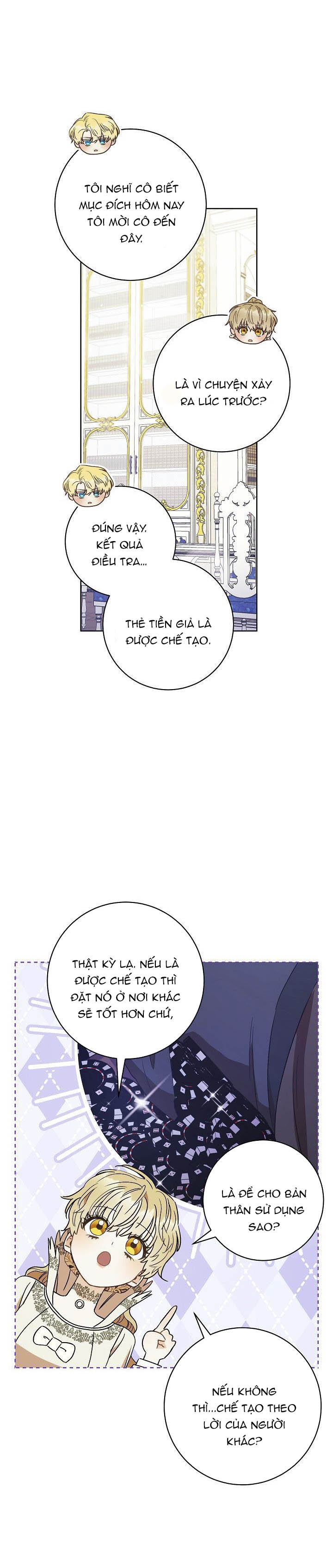 tiểu thư của những lá bài chapter 19 33