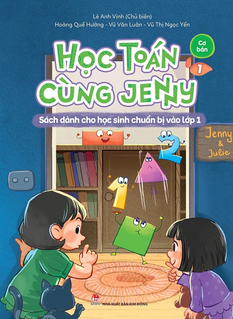 Sách - Học toán cùng Jenny (combo 4 tập)