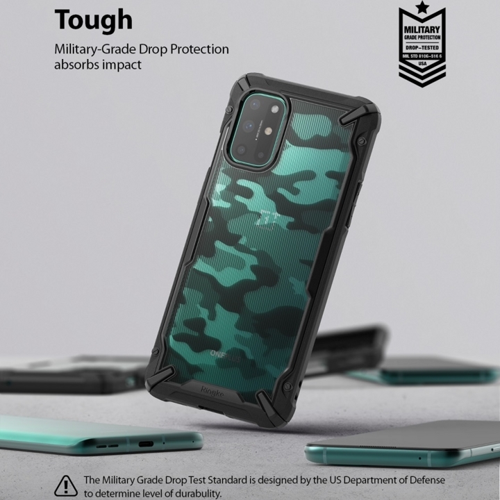 Ốp lưng cho Oneplus 8T Ringke Fusion X Camo - Hàng nhập khẩu