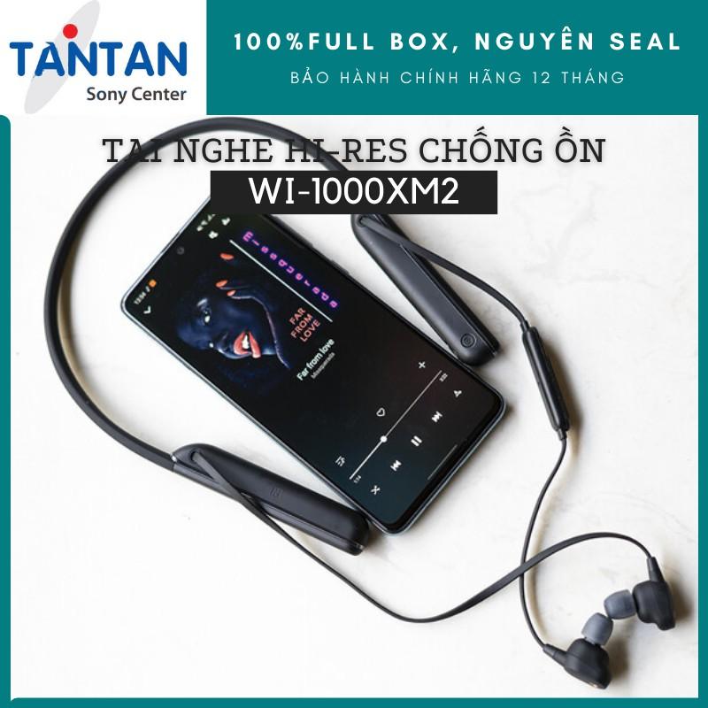 Tai Nghe BLUETOOTH HI-RES CHỐNG ỒN Sony WI-1000XM2 |DSEE HX - HD Noise Cancelling QN1 - Sense Engine - Xuất xứ: Malaysia | Hàng Chính Hãng