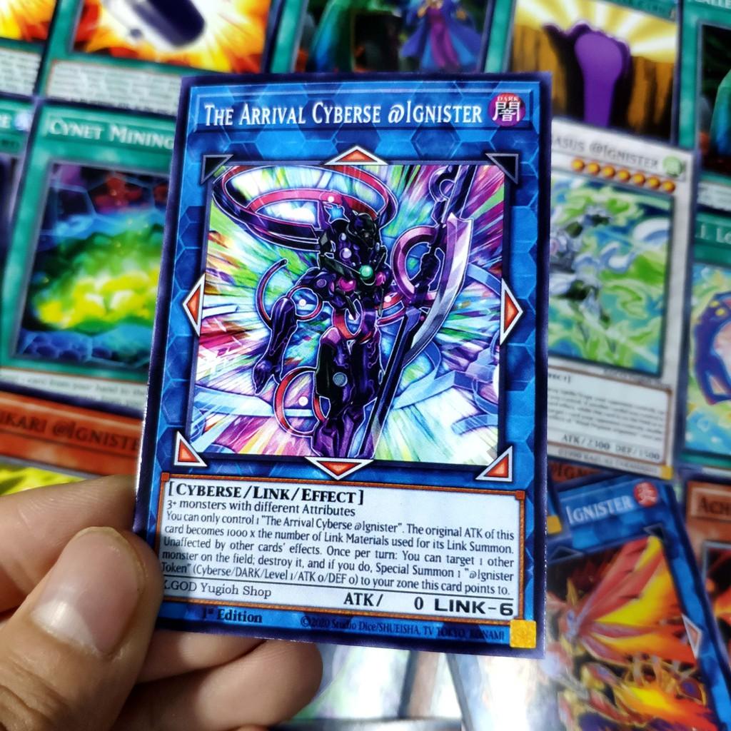 Bài Yugioh ️️ Thẻ bài Yugioh VRAINS Ignister deck 54 lá