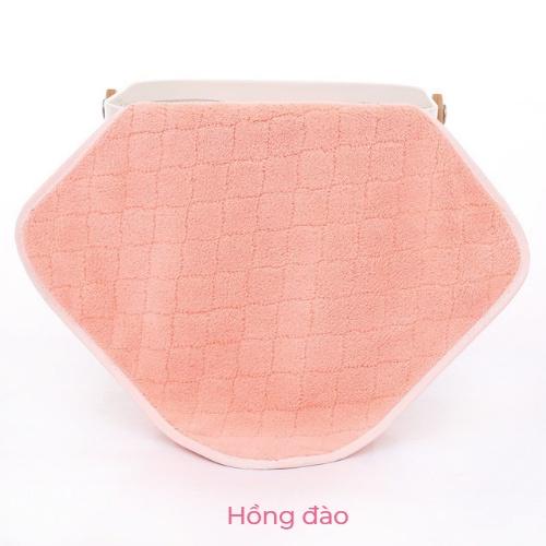 Khăn mặt cho bé chất liệu cotton mềm ngoại nhập siêu dày dặn, siêu khô thoáng kích thước 30x30cm