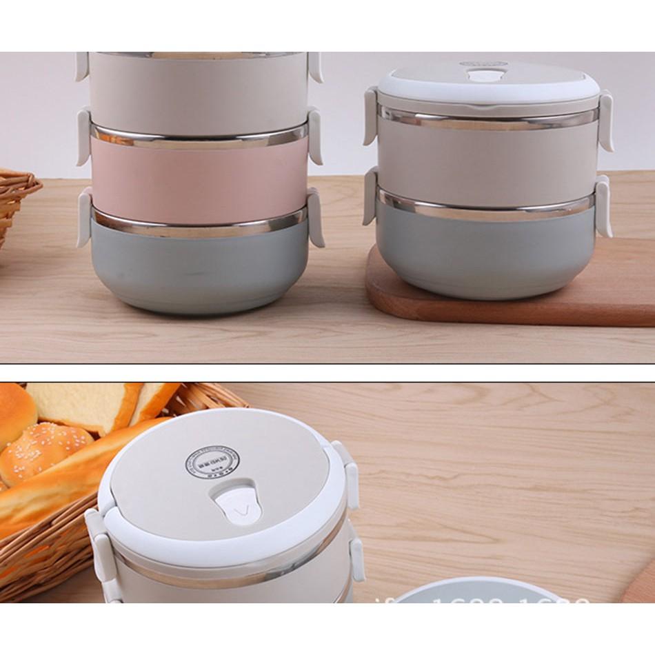 Cặp lồng cơm 2 tầng và 3 tầng hộp đựng cơm trưa