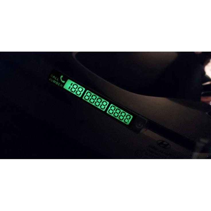 Bảng ghi dành cho xe ô tô dùng khi đỗ xe