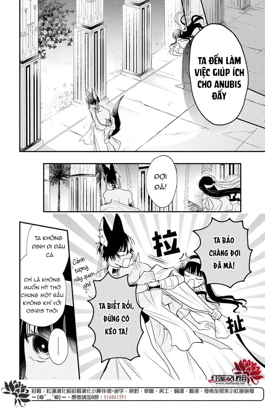 merritt và vị thần ai cập rảnh rỗi chapter 9.2 3