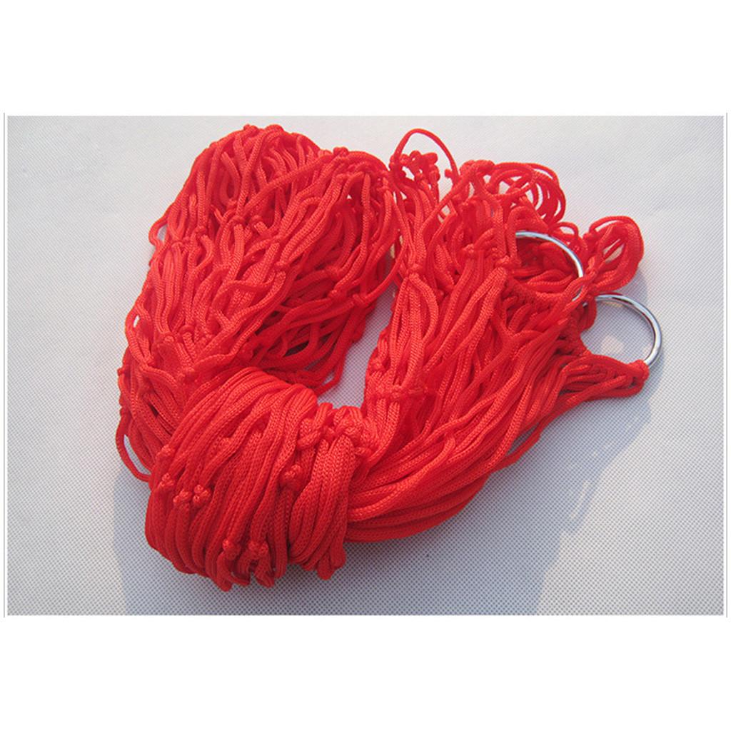 Võng Cho Cắm Trại Du Lịch Di Động Nylon Võng Ngủ Treo Ghế Lưới Thoải Mái Dây Võng Dropshipping