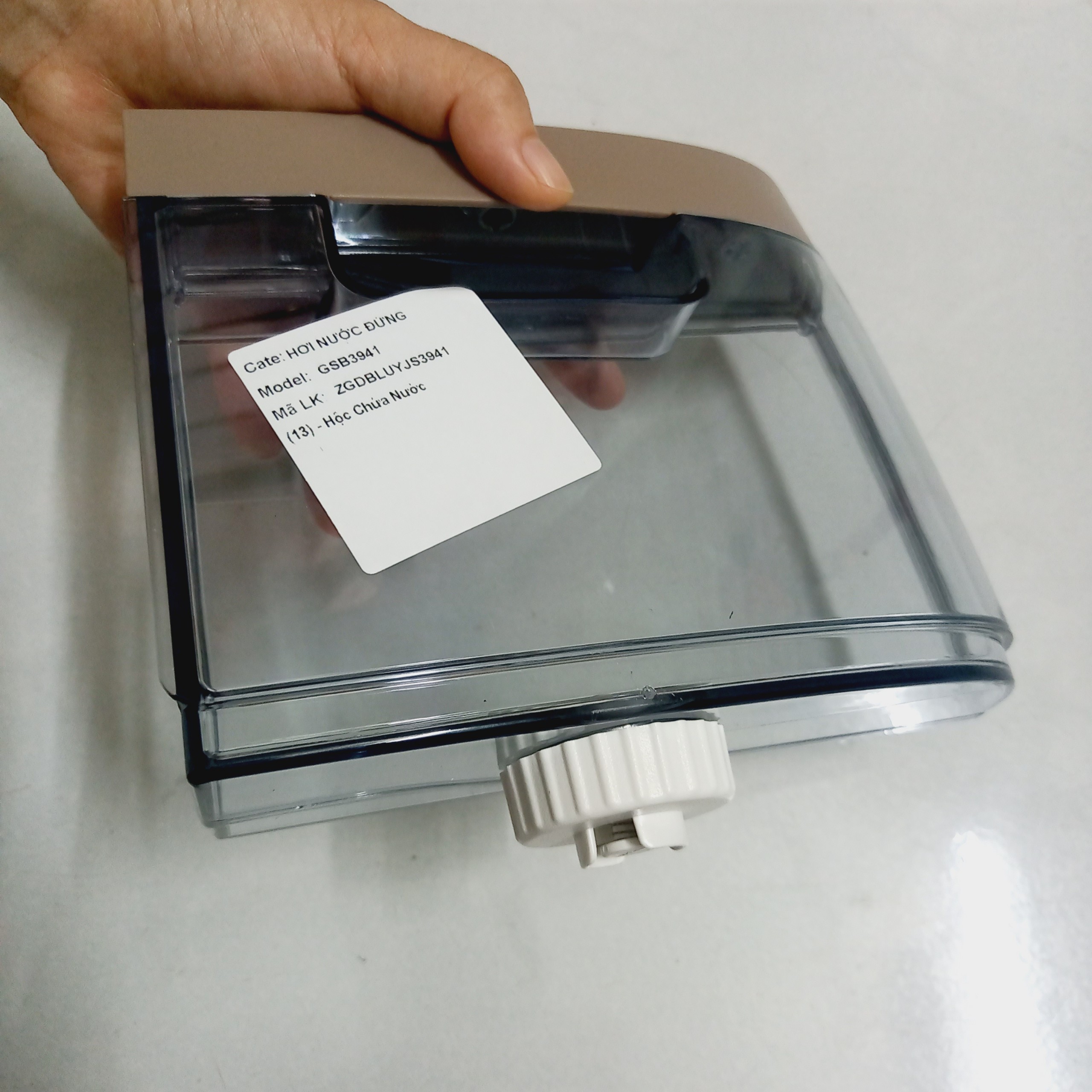 Hộc Chứa Nước Bàn Ủi Hơi Nước Đứng Bluestone GSB - 3941 Ngăn Chứa Nước Bàn Là Hơi Nước Đứng Phụ Kiện Bàn ủi