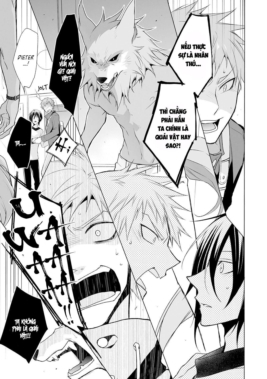 anh chàng người sói và tiểu thuyết gia lập dị chapter 3.2 10