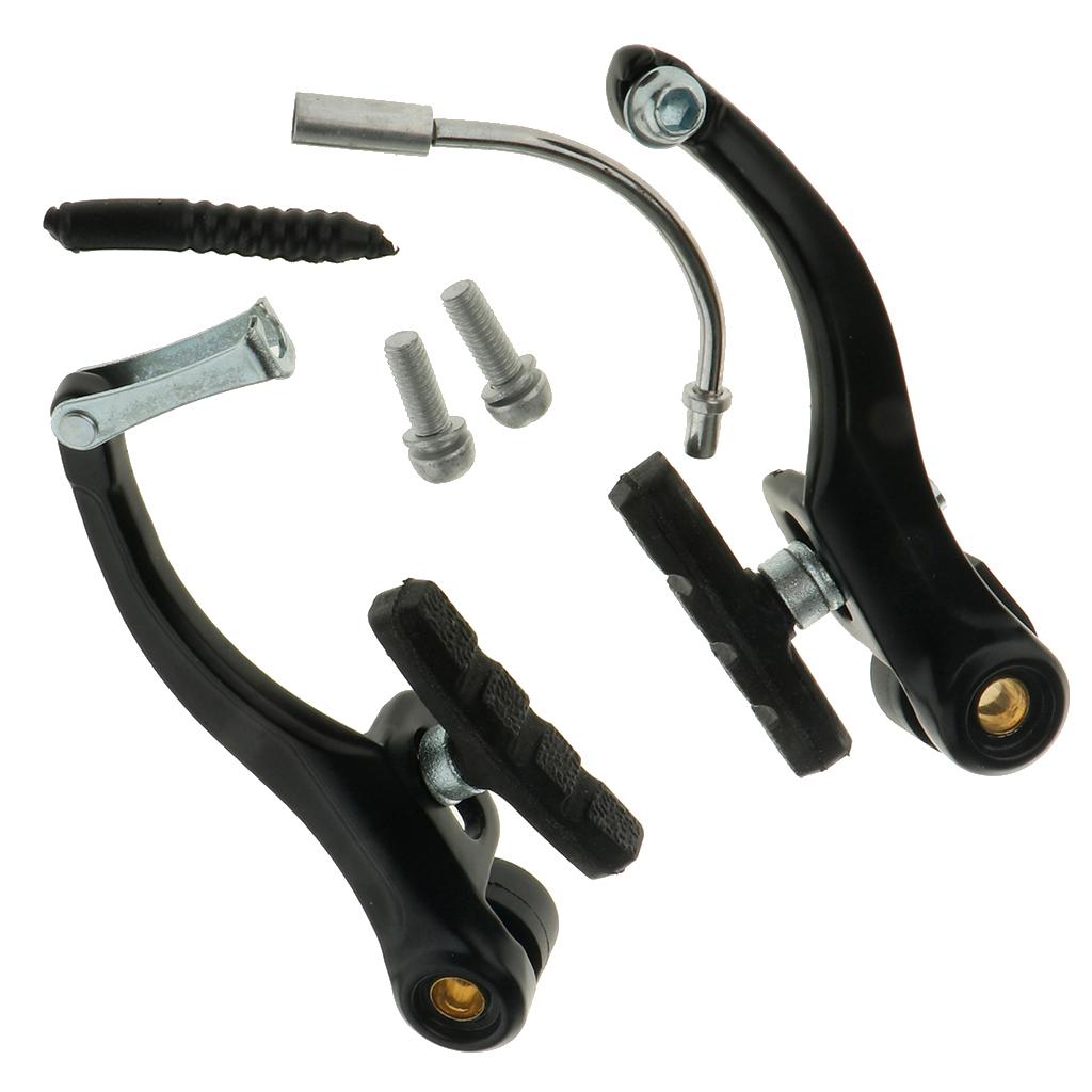 2Pc Linear Pull Front and Rear Bicycle Brakes for MTB Bike