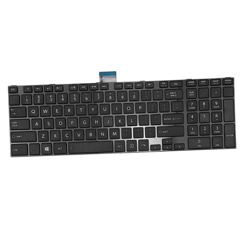 Keyboard US QWERTY Exchange Keyboard Replacement for Toshiba P850 P855 P870