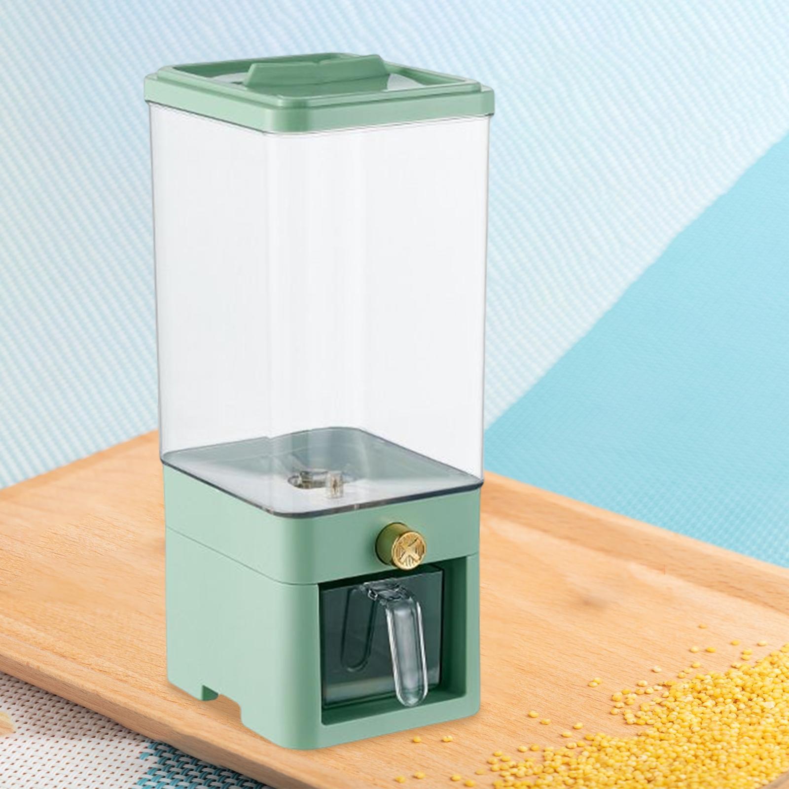 Rice Dispenser Food Dispenser Cereal Dispenser Bucket for Countertop Pantry