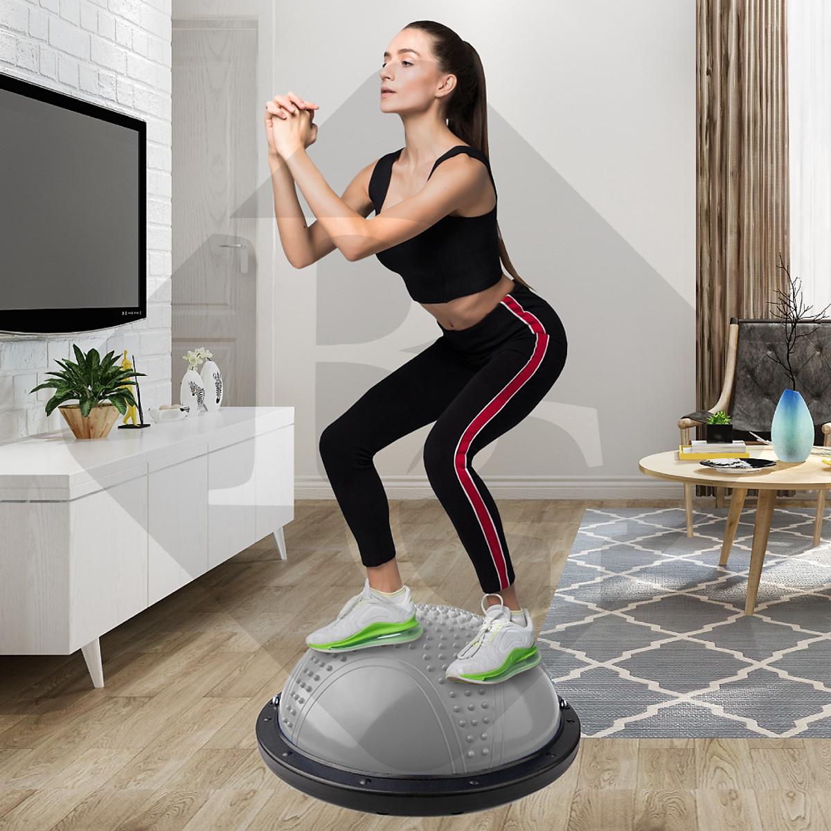 BG Bóng tập thăng bằngYOGA/GYM BALANCE BALL 46cm và 58cmx20 cao cấp (hàng nhập khẩu)