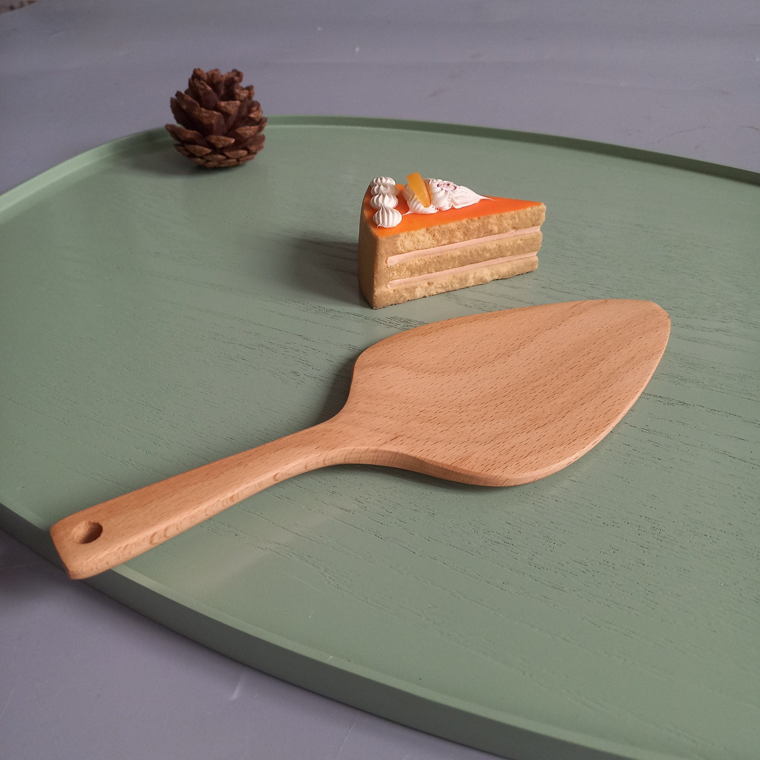 Xẻng, Cây Xúc Bánh Gỗ Beech Cao Cấp Tiện Dụng Của Vitrapro