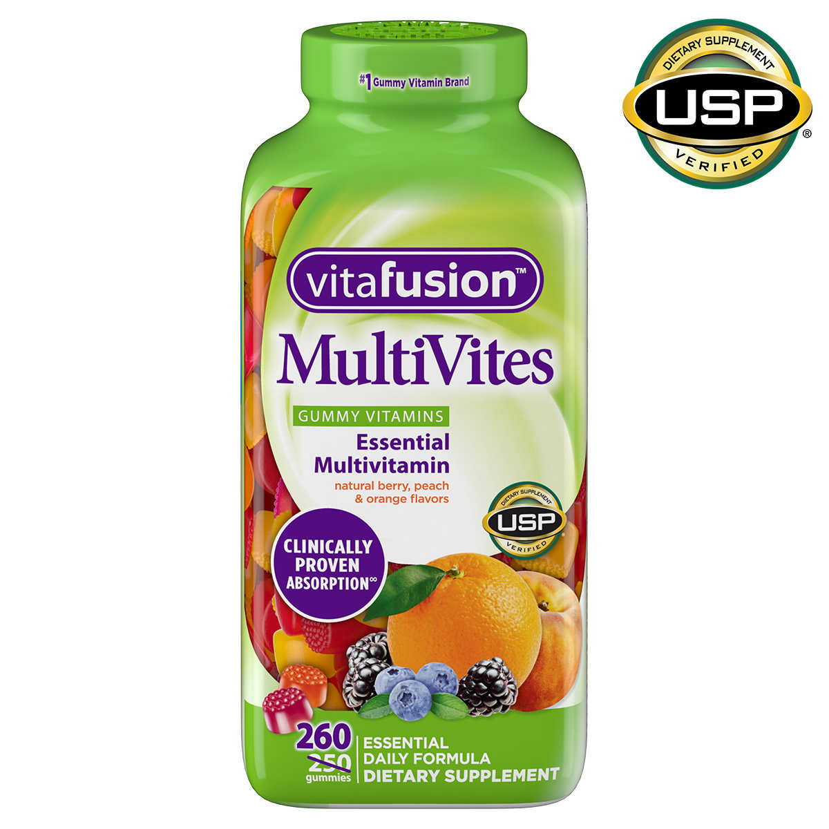 Kẹo Dẻo Bổ Sung Vitamin Vitafusion MultiVites Gummy Vitamins