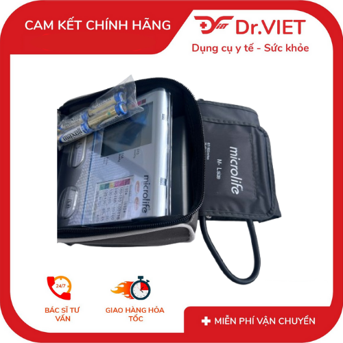 MÁY ĐO HUYẾT ÁP BẮP TAY MICROLIFE BP A100 PLUS