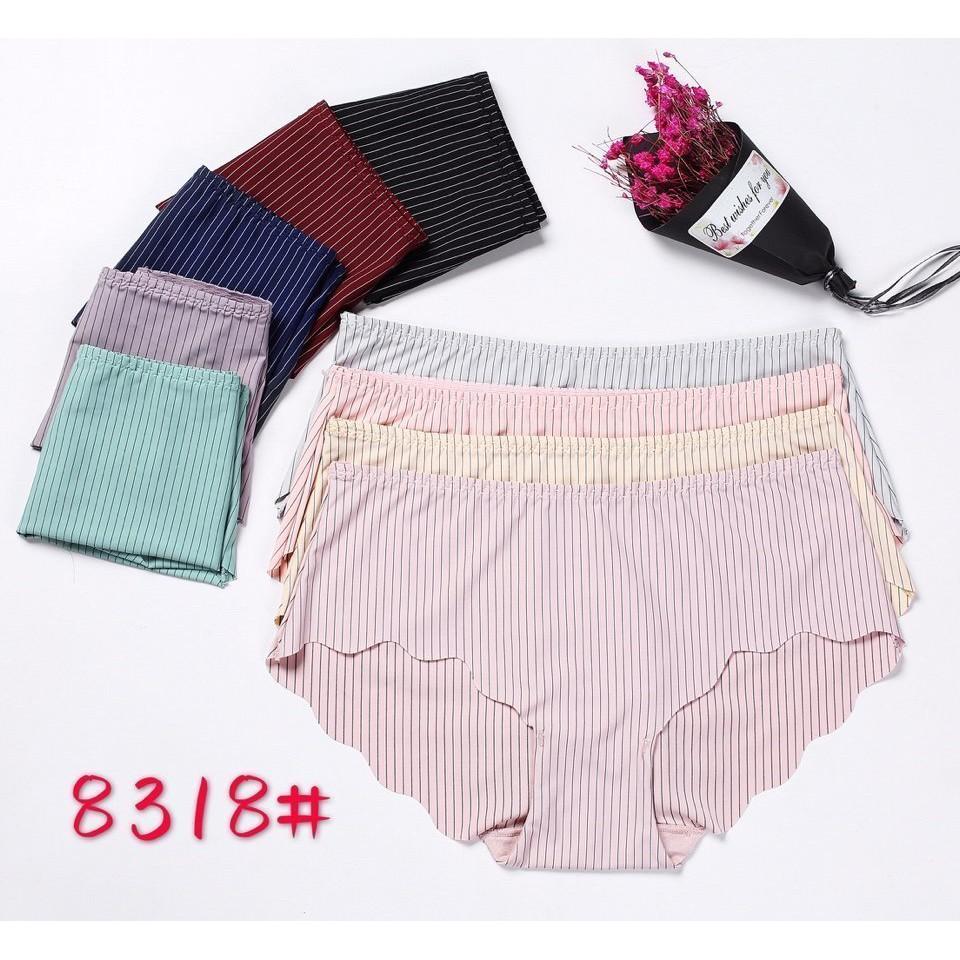 Bộ 10 Quần Lót Thun Lạnh Kẻ Nổi Thời Trang cao cấp 8318