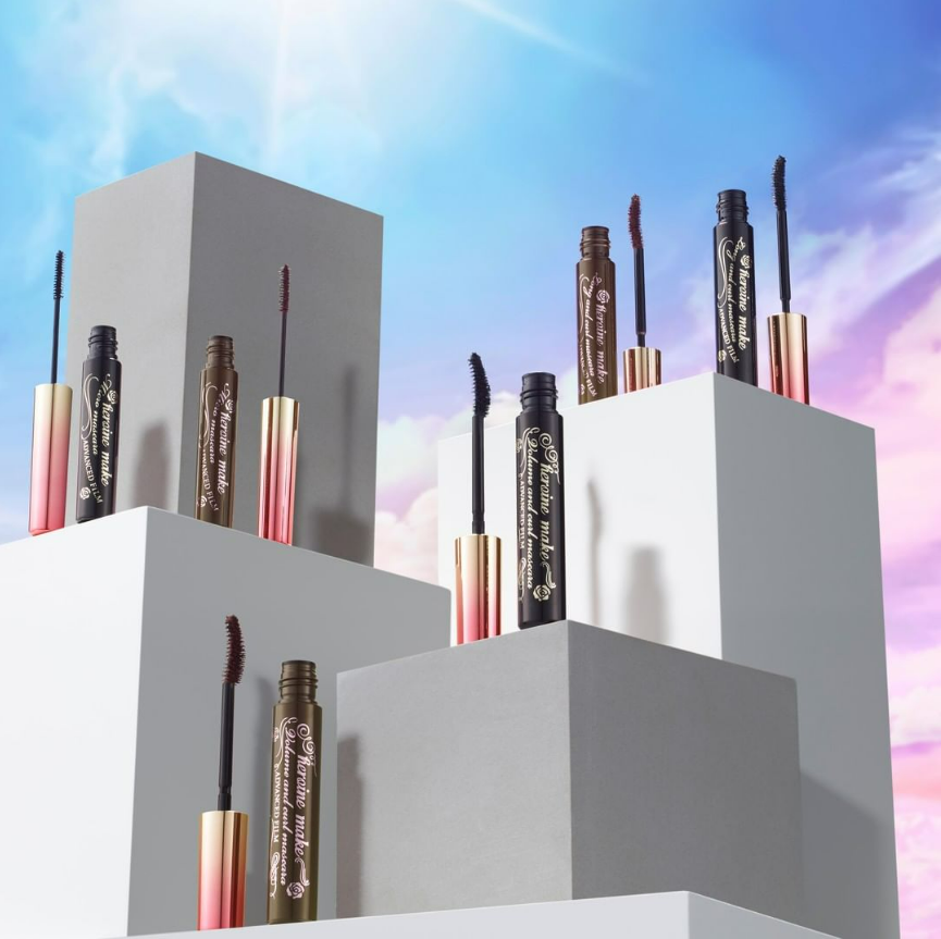Mascara Không Trôi Giúp Giữ Nếp Cong Và Làm Dày Rậm Mi Dạng Màng Flim Nâng Cao Kissme Heroine Make (6 G)