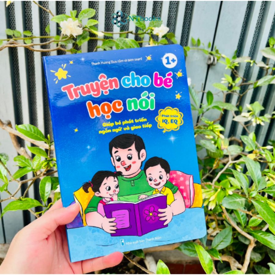 Combo 3 Cuốn Sách Thơ, Truyện, Đồng Dao Cho Bé Học Nói - Phát triển IQ, EQ