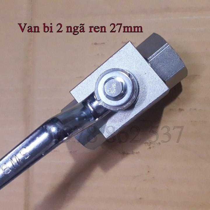 Van bi 2 ngã ren 27mm(G3/4'')