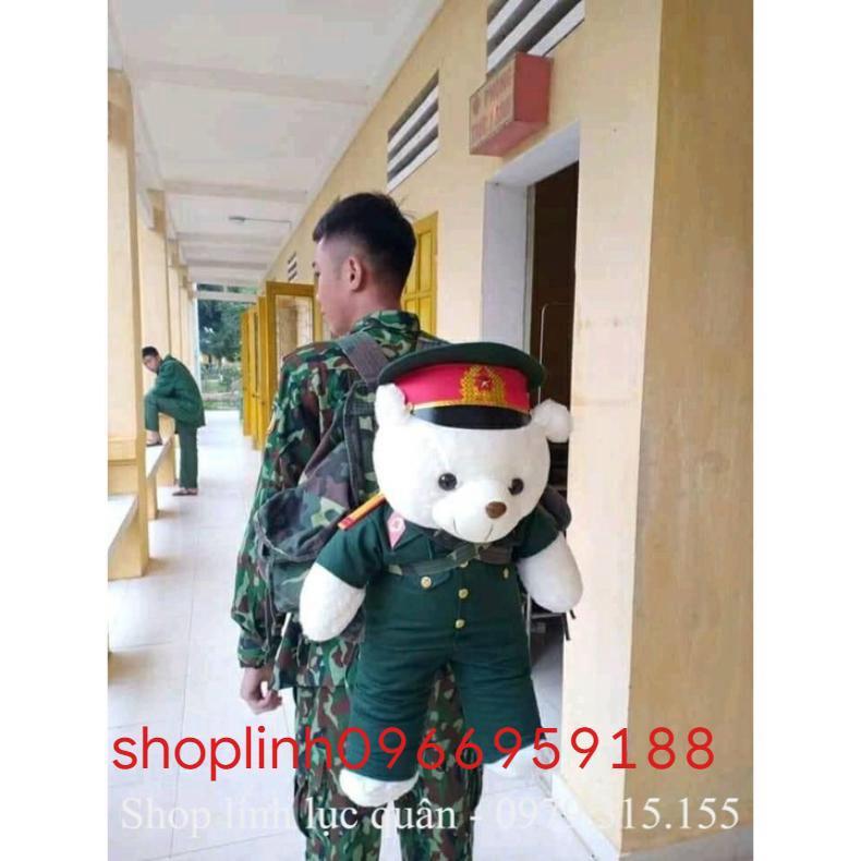 Gấu bông Quân đội Bộ đội Lục quân 90cm