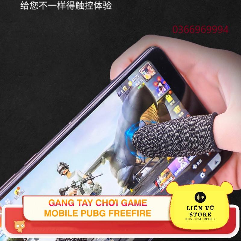 Bao tay chơi game 2 ngón, găng tay chơi game mobile chống mồ hôi tay