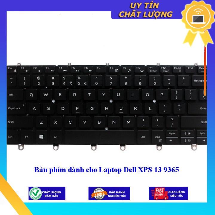 Bàn phím dùng cho Laptop Dell XPS 13 9365 - Hàng Nhập Khẩu New Seal