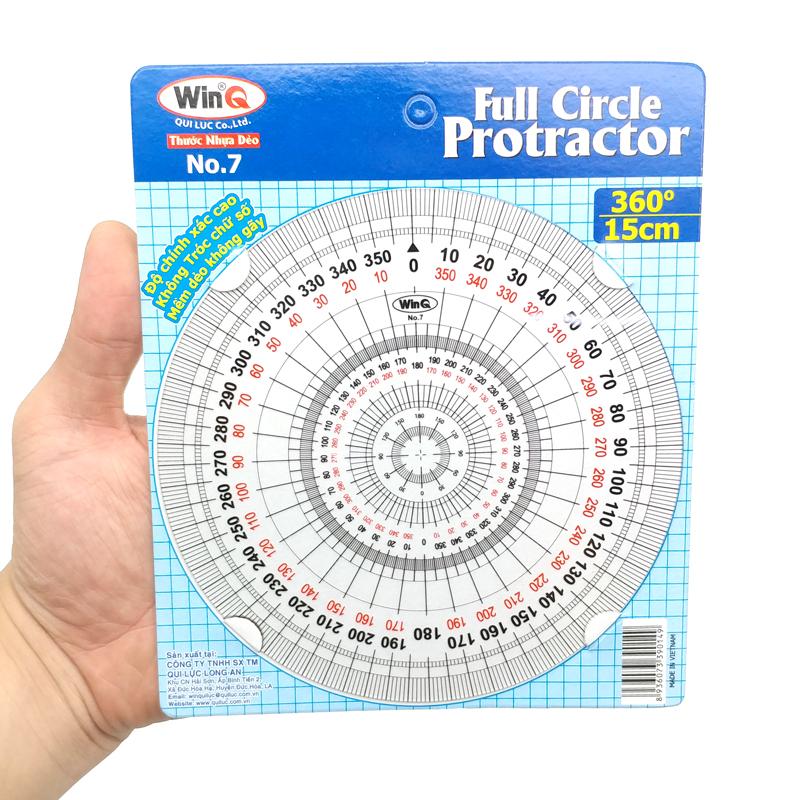 Bộ 2 Thước Đo Độ 360 WinQ No.7