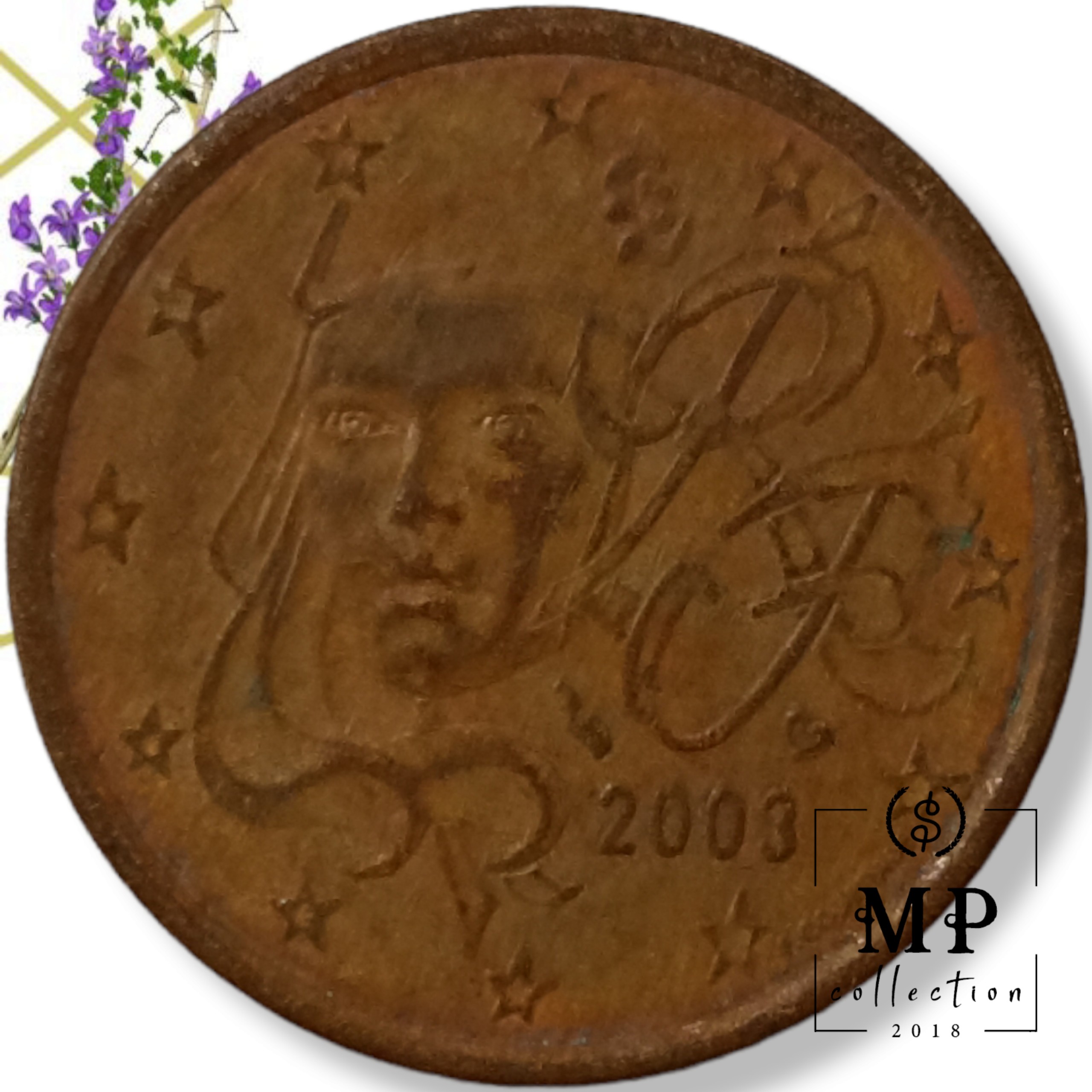 Đồng xu sưu tầm Pháp 5 cents Euro 1999 2009