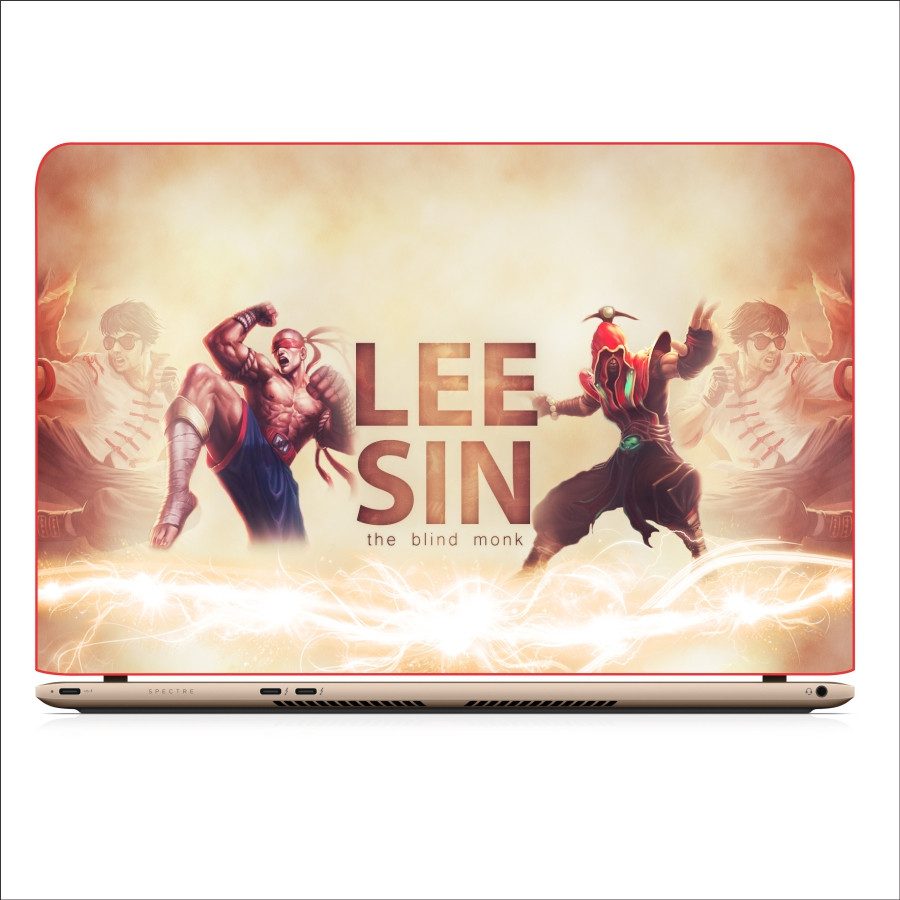 Miếng Dán Skin In Decal Dành Cho Laptop -  Leesin LMHT 3