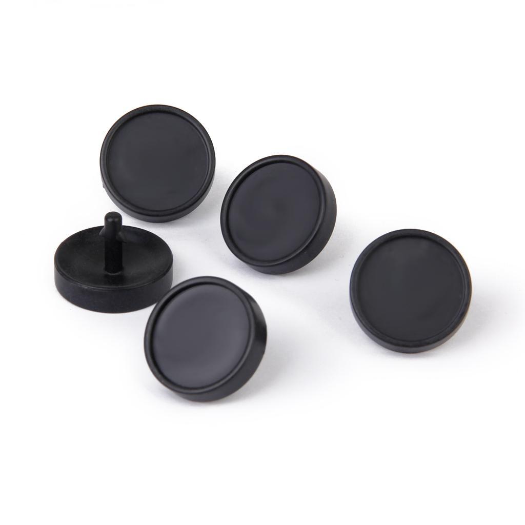 5pcs Golf Ball Markers Golfer Training Aid Xmas Gift Black