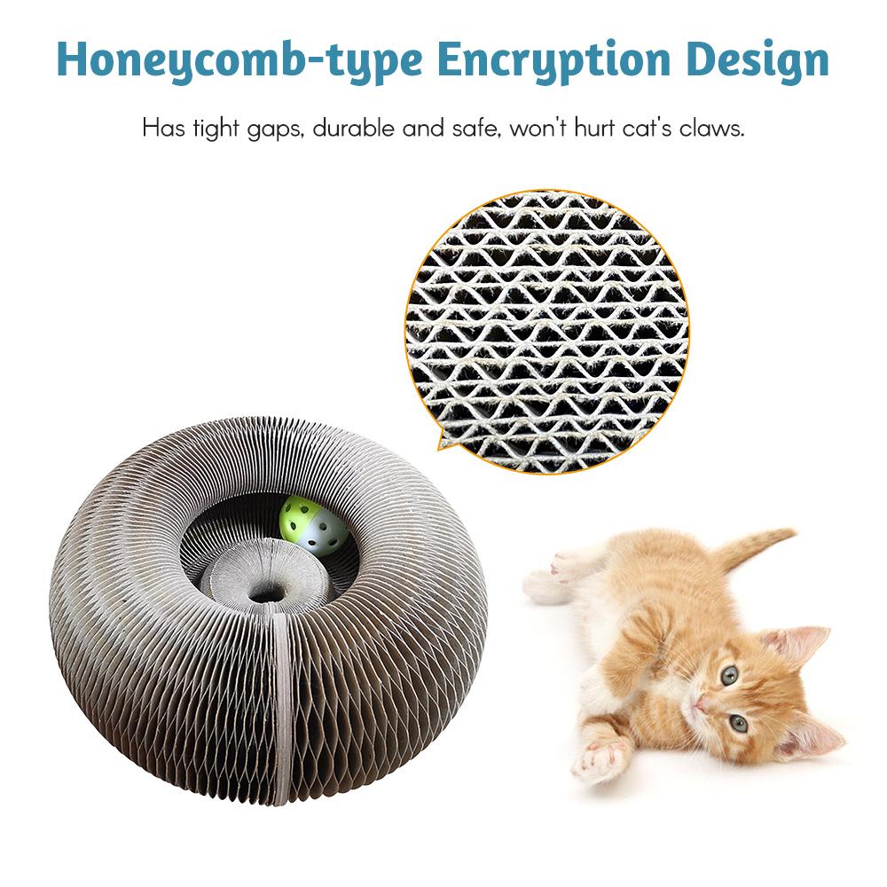 Đồ Chơi Cho Mèo Cào Bảng Lò Xo