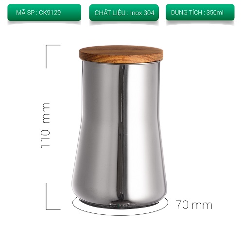 Hũ sàn bột cà phê sau khi xay CAFE DE KONA