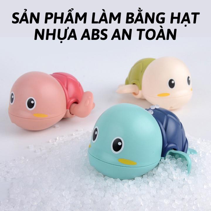 Rùa Bơi Vặn Cót - Đồ Chơi Nhà Tắm Dưới Nước thả bồn tắm Cho Bé Thích Thú Vận Động,Vui Chơi Giải Trí