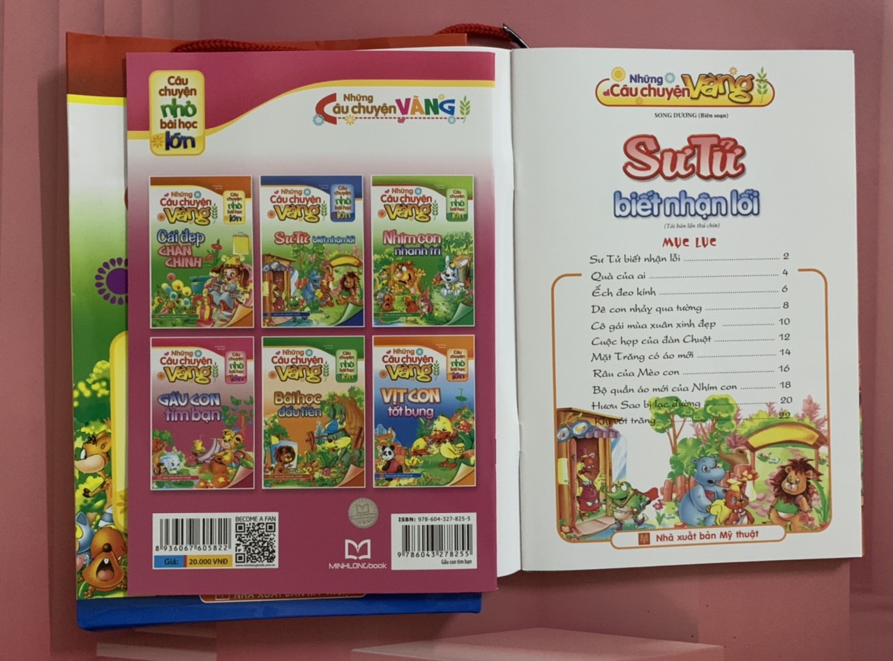 Sách Combo Những Câu Chuyện Vàng - Câu Chuyện Nhỏ Bài Học Lớn