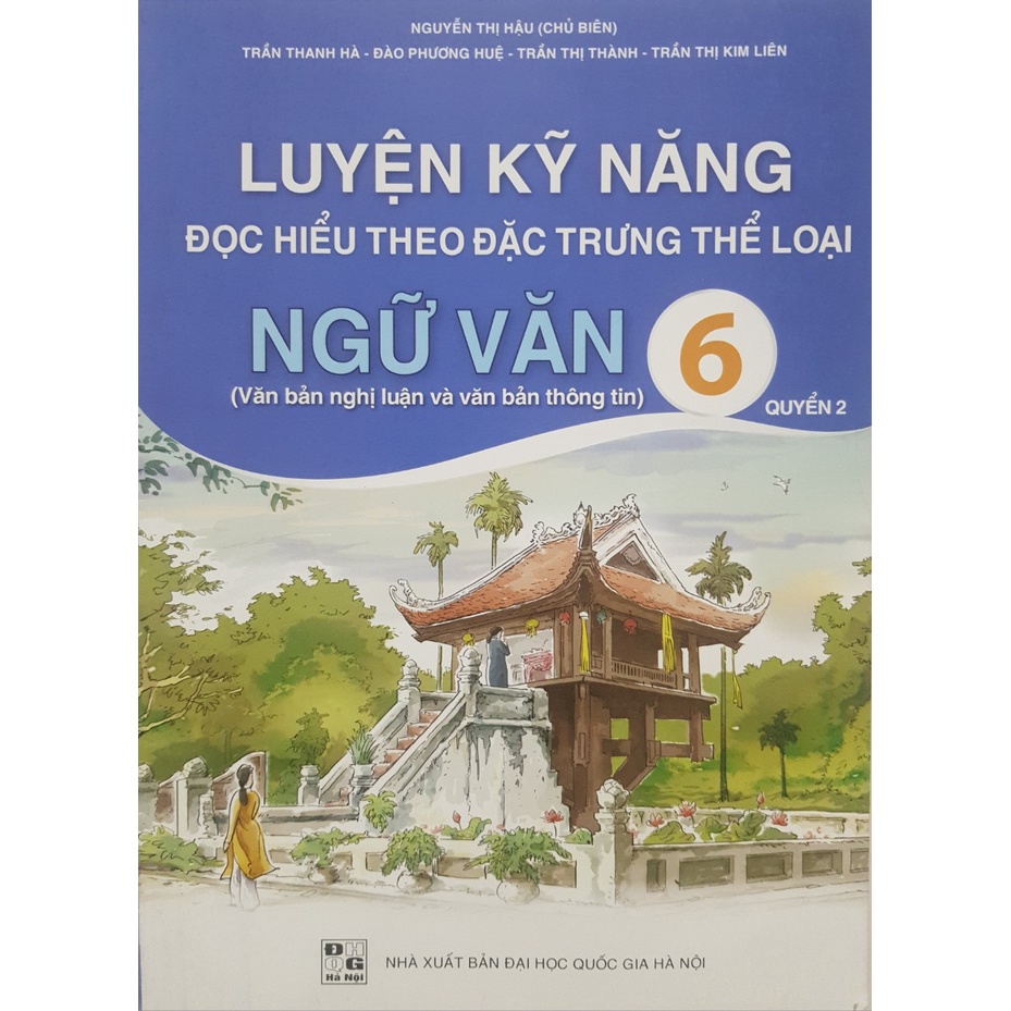 Sách - Combo Luyện kỹ năng đọc hiểu theo đặc trưng thể loại Ngữ Văn 6