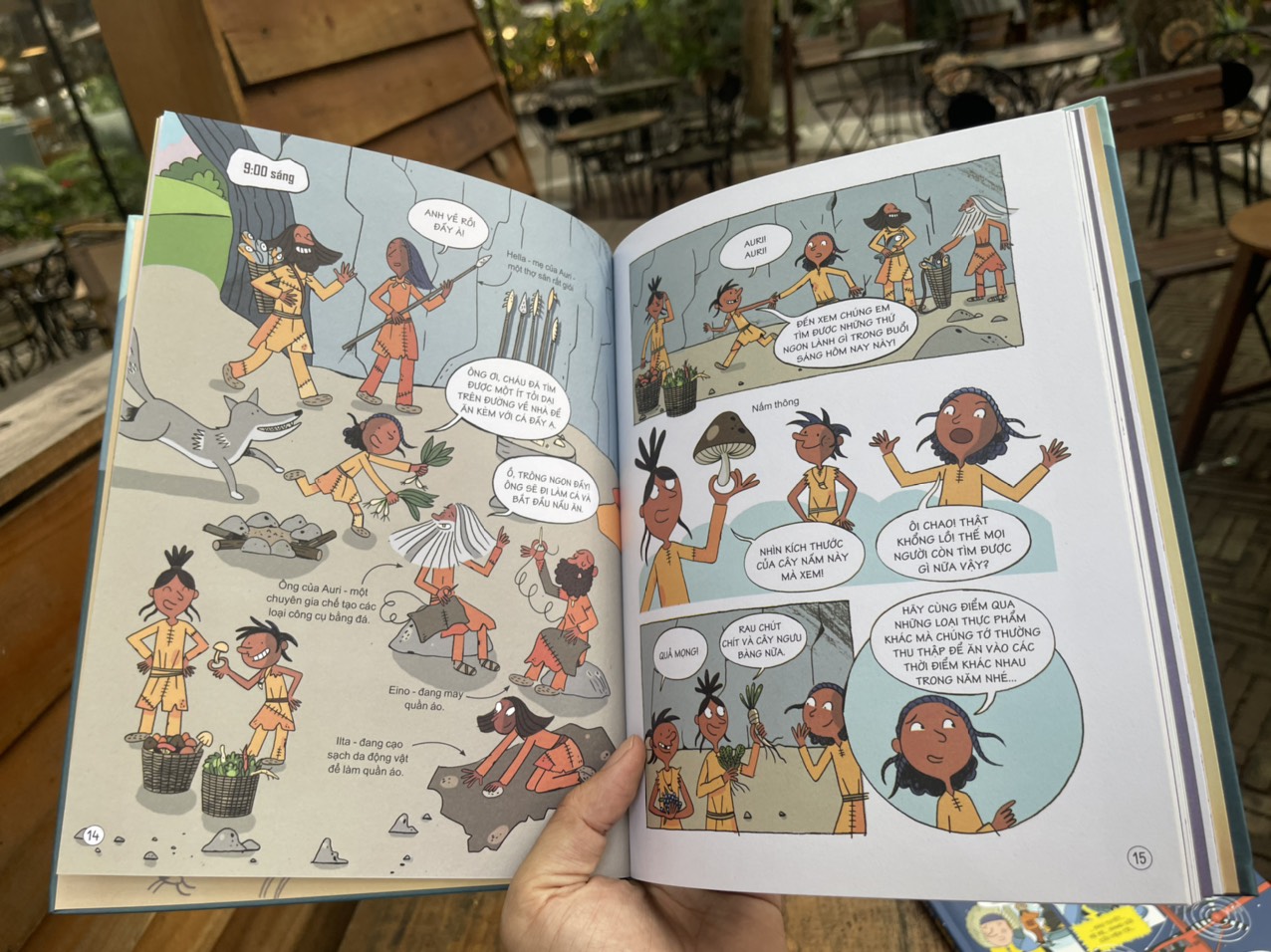 24 GIỜ Ở THỜI ĐỒ ĐÁ – Lan Cook – Stacey Thomas minh họa – Đinh Tị Books – NXB Thanh Niên
