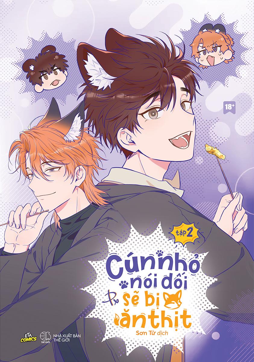 Sách - Cún Nhỏ Nói Dối Sẽ Bị Ăn Thịt - Tập 2 - Tặng Kèm Bookmark 2 Mặt + Card Trong Suốt Lý Hữu