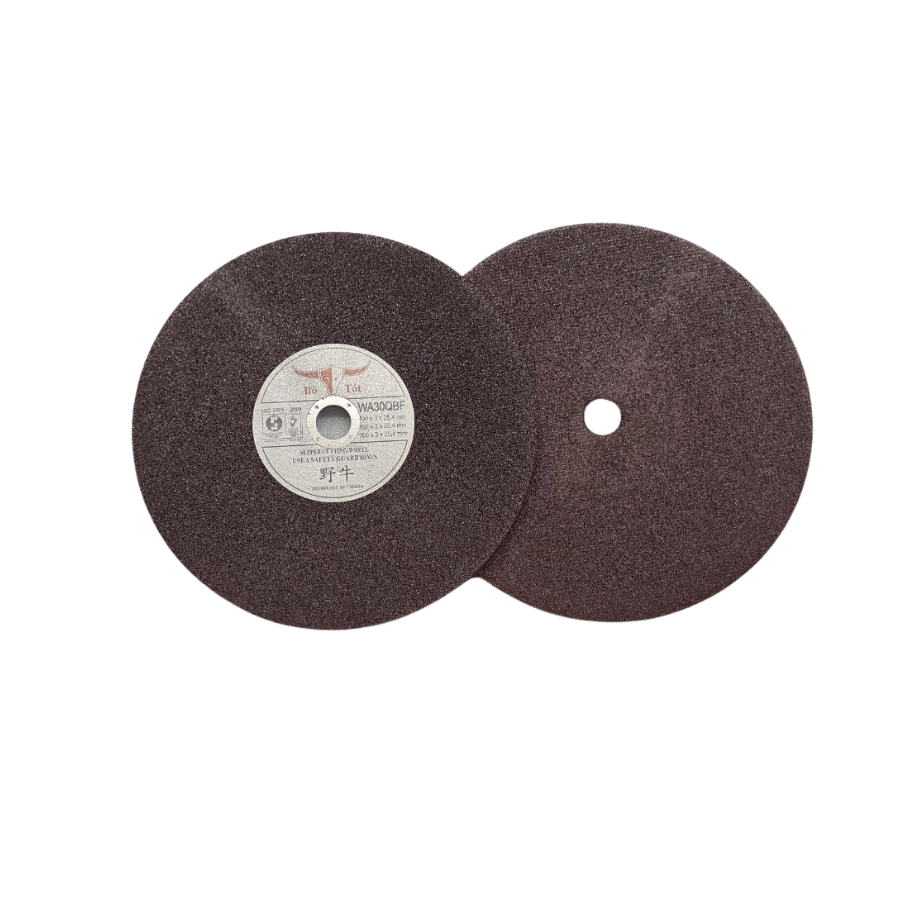 (Combo 10 Viên) Đá cắt Bò Tót 300 x 3 x 25.4mm Chuyên Dùng Cắt Sắt Cắt Inox Sắc Bén, Không Bụi, Ít Hao Mòn | TOPWIN Official Store