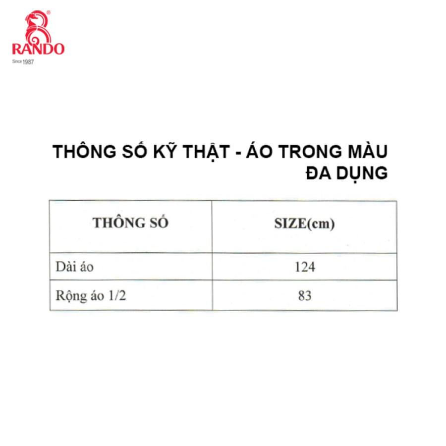 Áo Mưa Đa Dụng Trơn Siêu Nhẹ, RANDO Chính Hãng, 1 Người Trùm Bít Sườn, Tiện Lợi Đi Du Lịch, Thời Trang, Không Thấm Nước