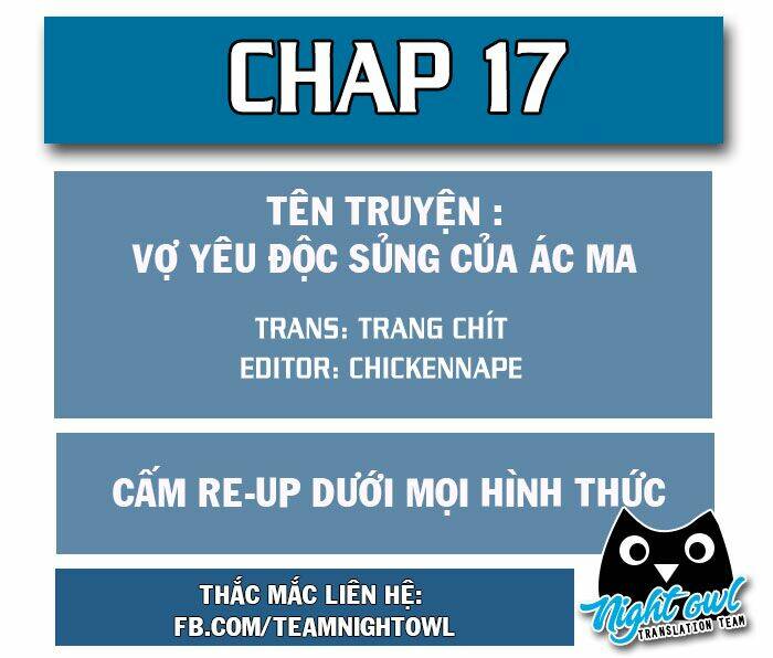 ác ma đích độc sủng điềm thê chapter 17 1