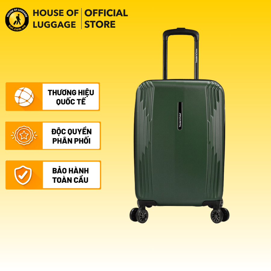 Vali kéo Harbor TRAVELERS CHOICE – MỸ  Vỏ nhựa ABS cứng bền chắc, chống va đập giúp bảo vệ tối đa Cần đẩy chắc chắn, có thể thay đổi độ cao phù hợp với người sử dụng – ĐEN – Cabin 5622