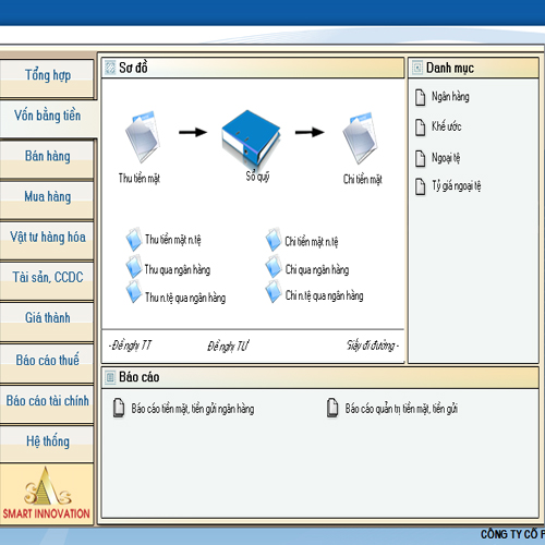 Phần mềm kế toán quản trị doanh nghiệp thương mại, dịch vụ(SIS INNOVA 6.8.1 TM-DV) - Hàng chính hãng - Tự động xuất báo cáo thuế sang HTKK