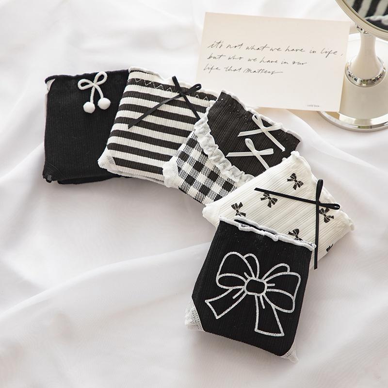 Quần Lót Nữ Cotton Hình Nơ Ngang Eo Thời Trang . Hàng Loại Đẹp.